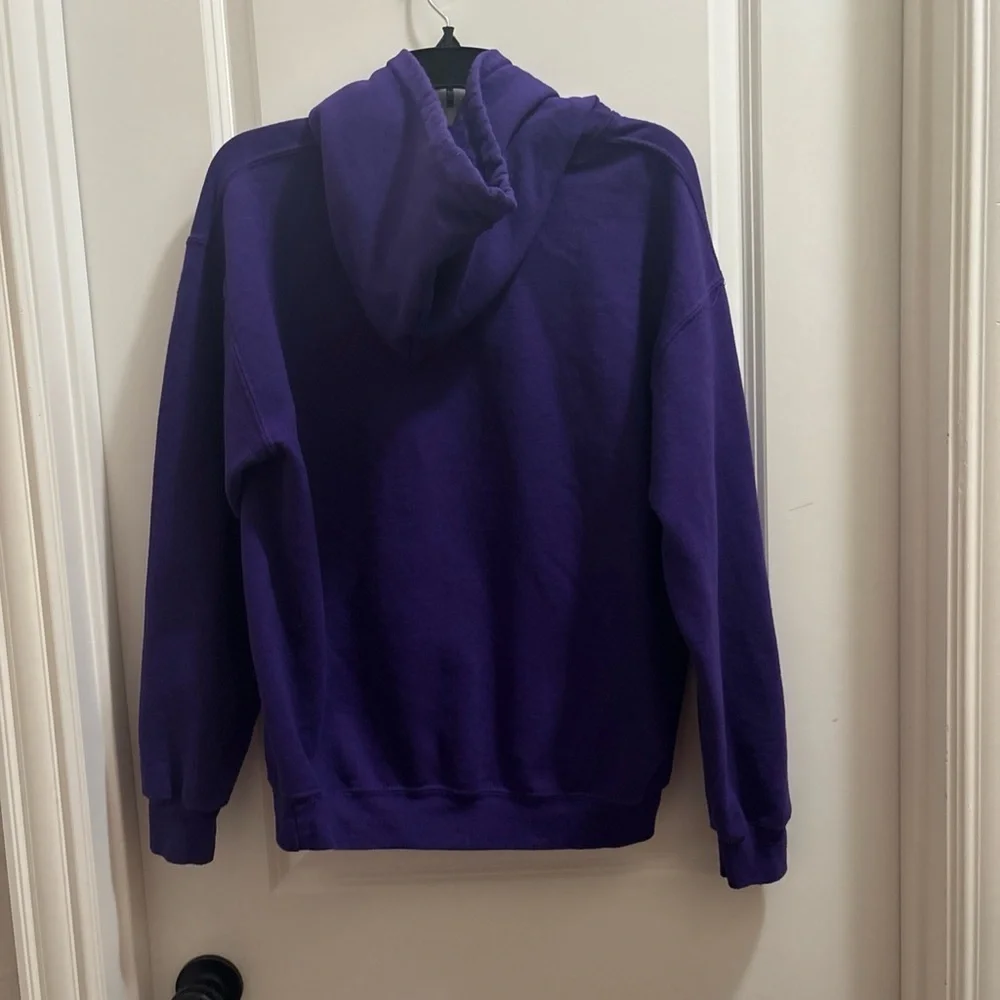 Fanatics NCAA LSU Louisiana State University Tigers Purple Hoodie Youth Medium